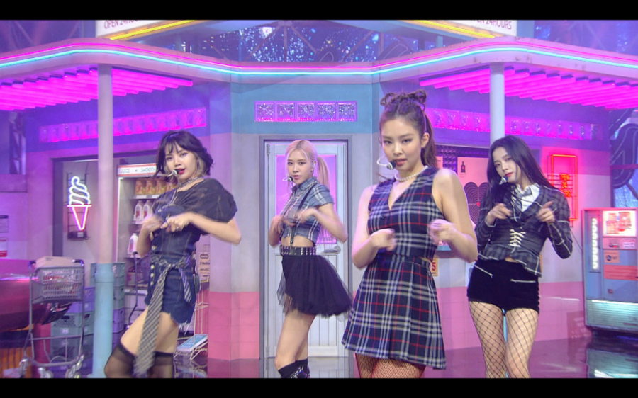 블랙핑크, '지미 키멜 라이브' 첫무대 성황…"전세계 가장 유명한 걸그룹"