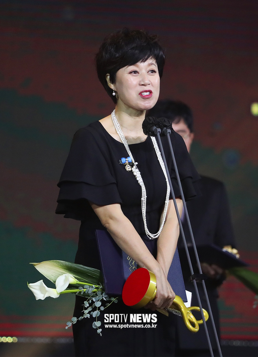 [포토S] 박미선, 국무총리 표창
