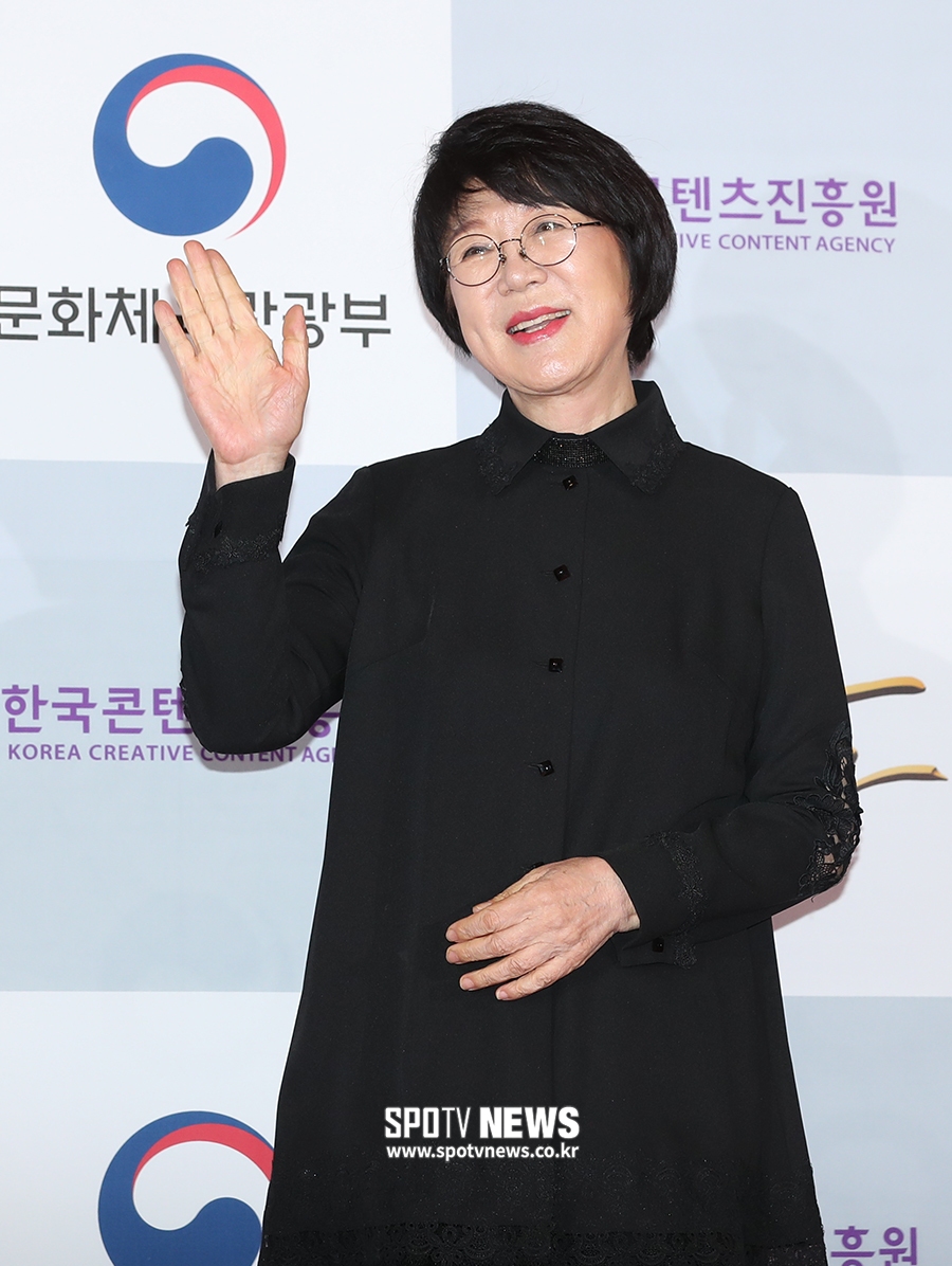 [포토S] 성우 송도순, '이런 자리 처음이에요~'
