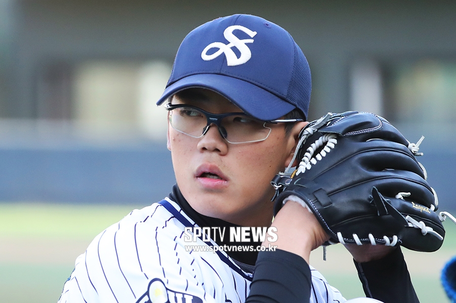 [포토S] 서울고 이병헌, 151km 고교 좌완 특급