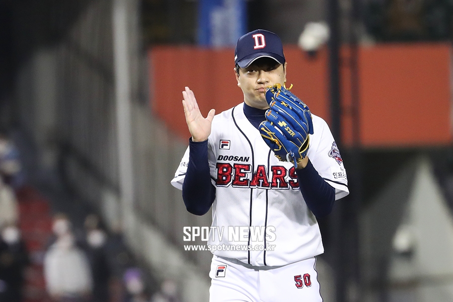 [포토S] 승리 지킨 이영하