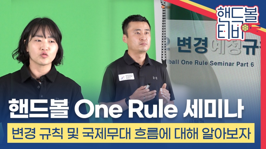 대한핸드볼협회, '온라인 세미나' 개최…"국제적 흐름, 변경 규칙 강의"