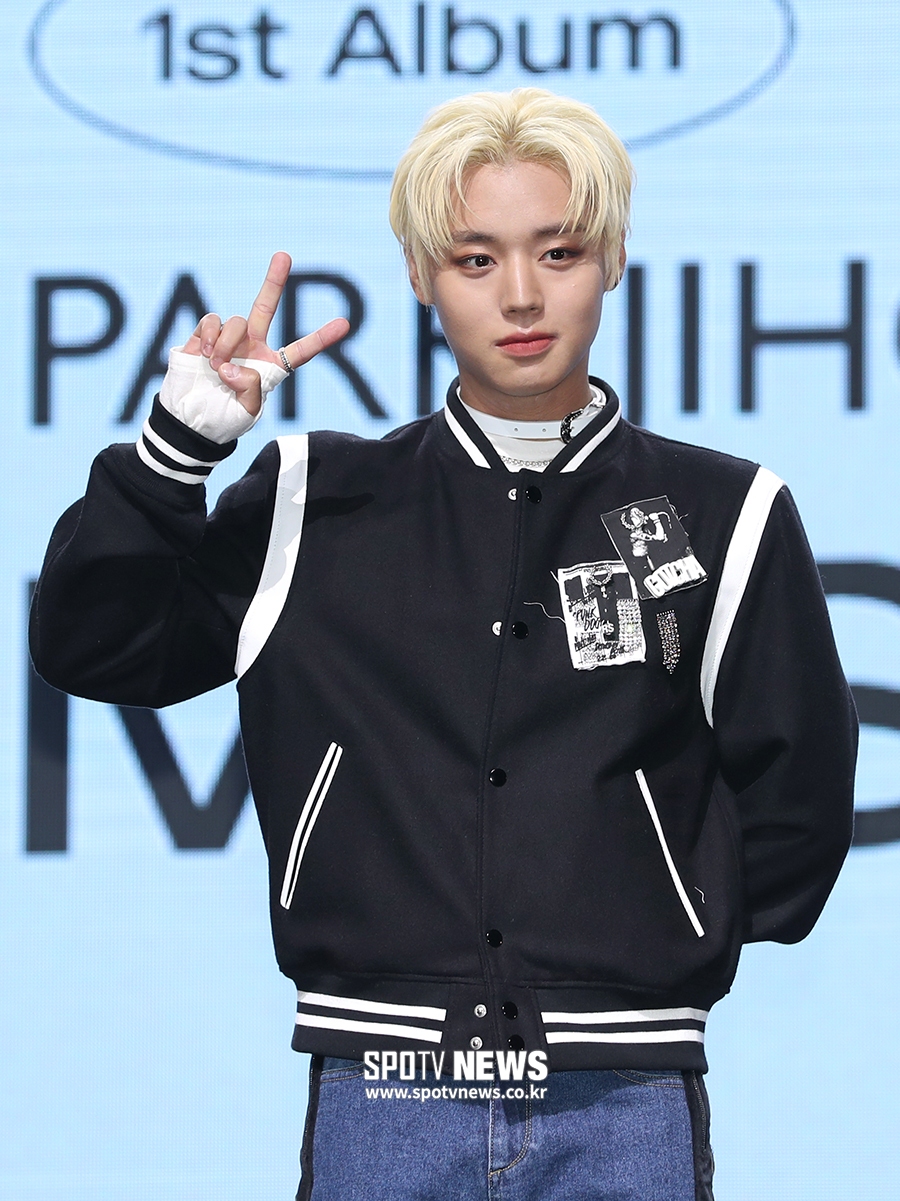 [포토S] 박지훈, 금발 변신