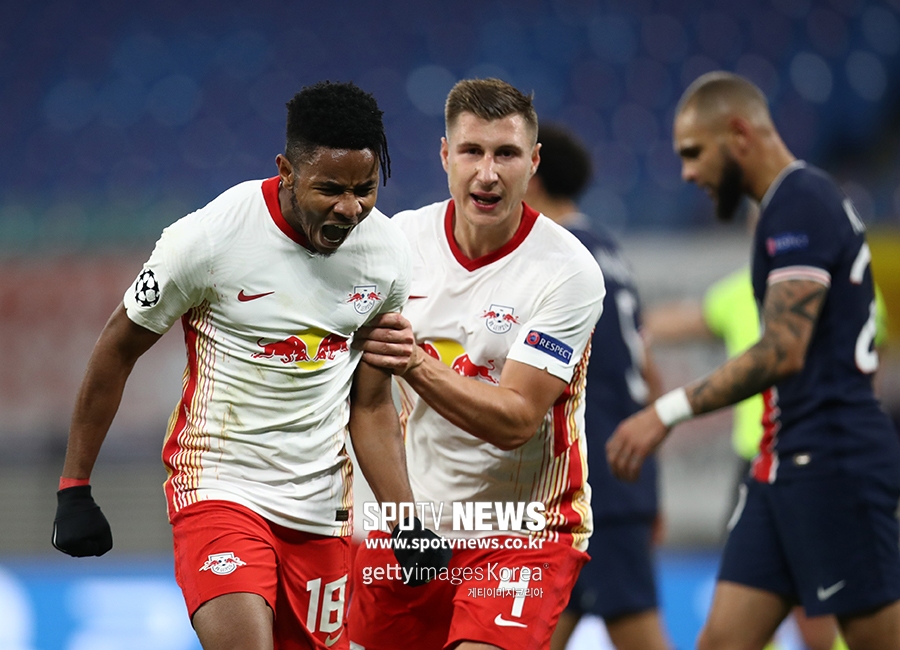 [UCL REVIEW] ‘황희찬 결장’ 라이프치히, PSG에 2-1 역전승…2위 도약