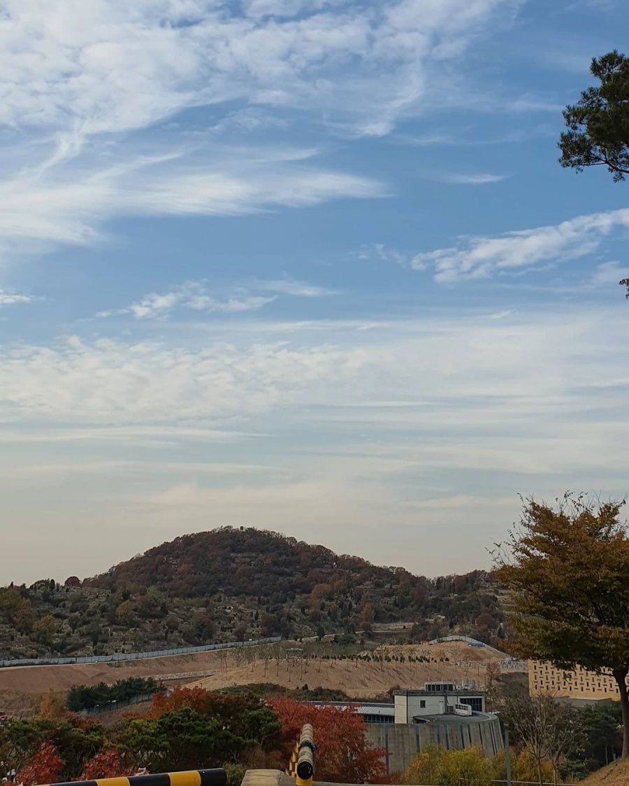 "지선이가 바라볼 하늘"…김원효, 故 박지선 장지서 마지막 인사