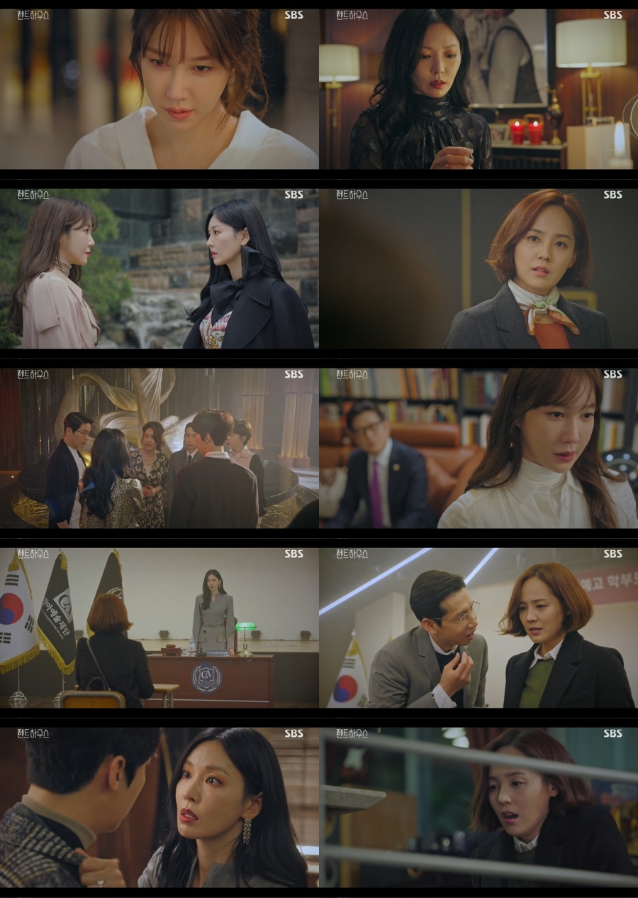 '펜트하우스' 이지아, 복수 화신으로 흑화→유진, 죽은 변우민 발견 '경악'[TV핫샷]