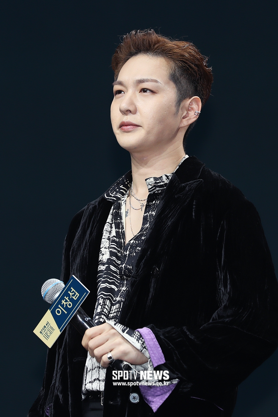 [포토S] 비투비포유 창섭, 군 제대 후 첫 인사