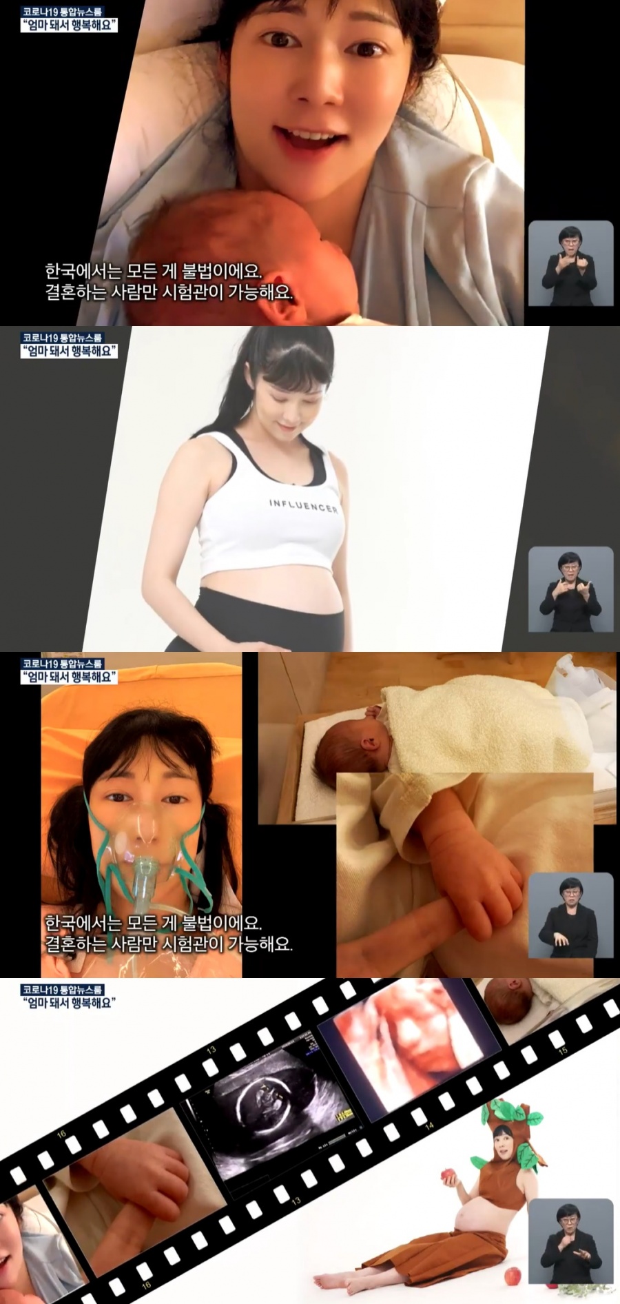 '비혼모' 사유리에 쏟아지는 응원…진중권 "가족 전체가 예술" 이상민 "응원해"[종합]