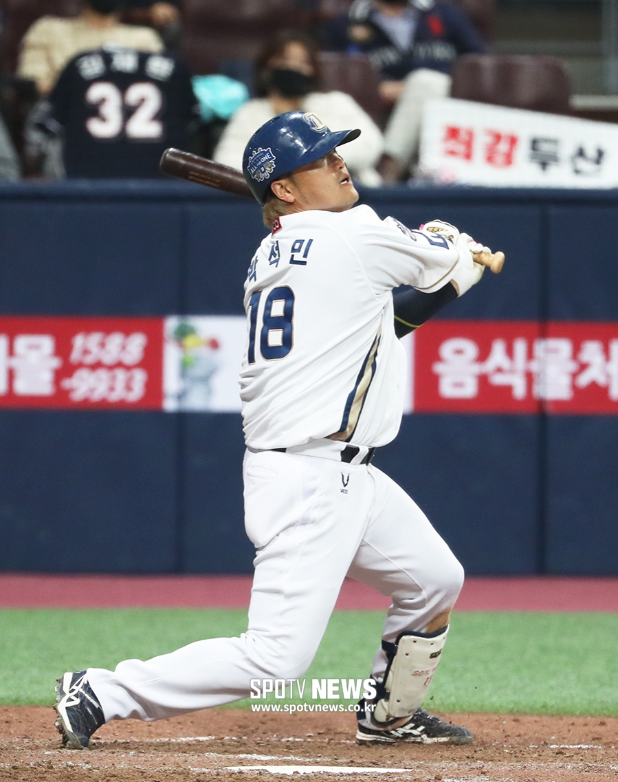 [포토S] 박석민, 귀중한 희생타!