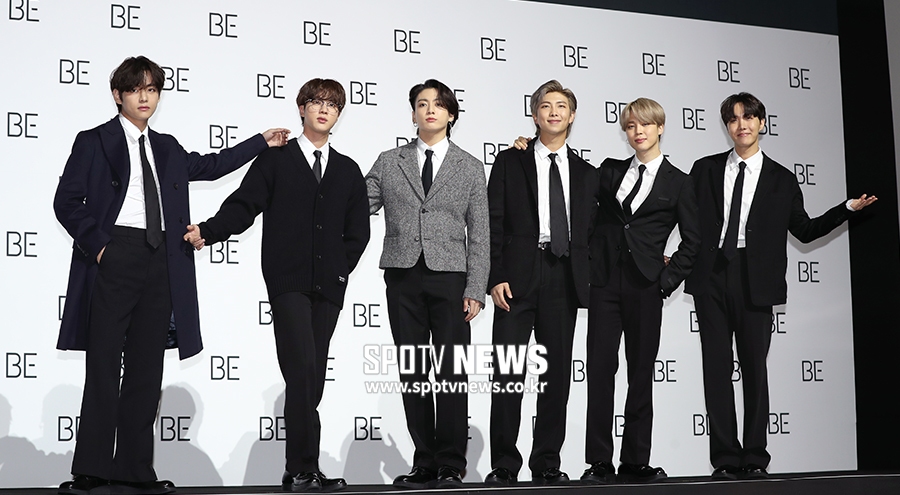 [포토S] 방탄소년단, 깔끔한 블랙 슈트