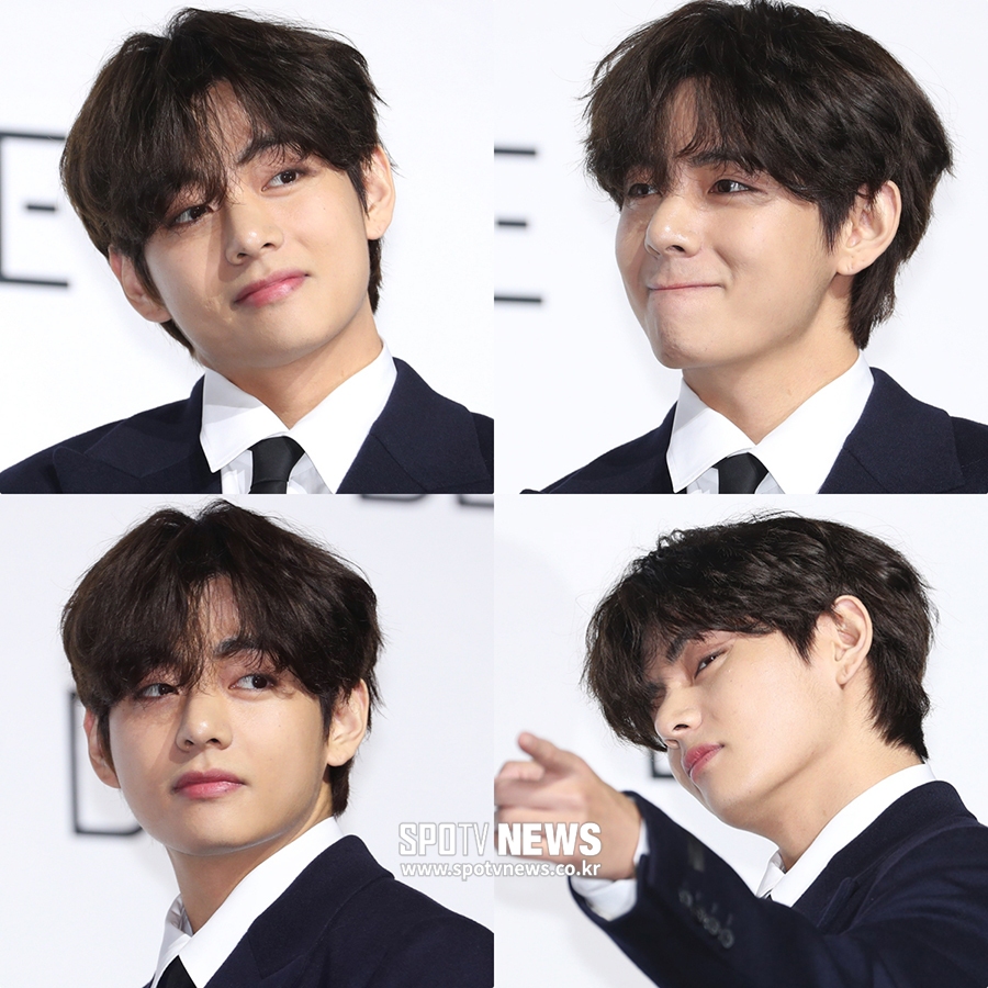 [포토S] 방탄소년단 뷔, 귀여운 표정 부자