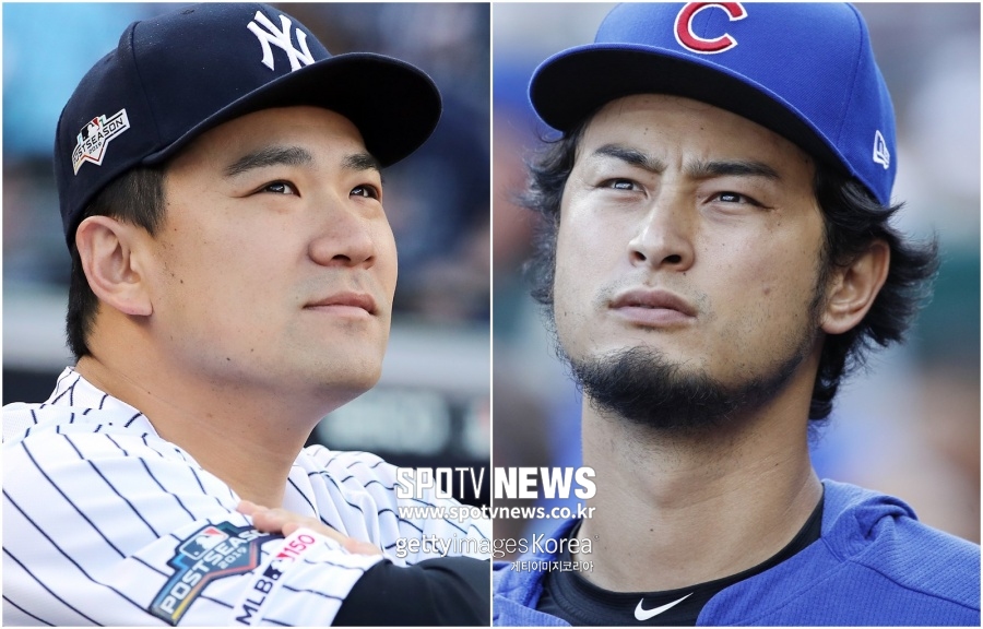 “양키스, 다나카와 재계약하고 트레이드로 다르빗슈 데려와야” 美 CBS스포츠