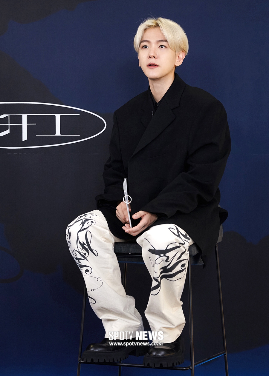 [포토S] '카이의 지원군' 엑소 백현, 금발이 찰떡