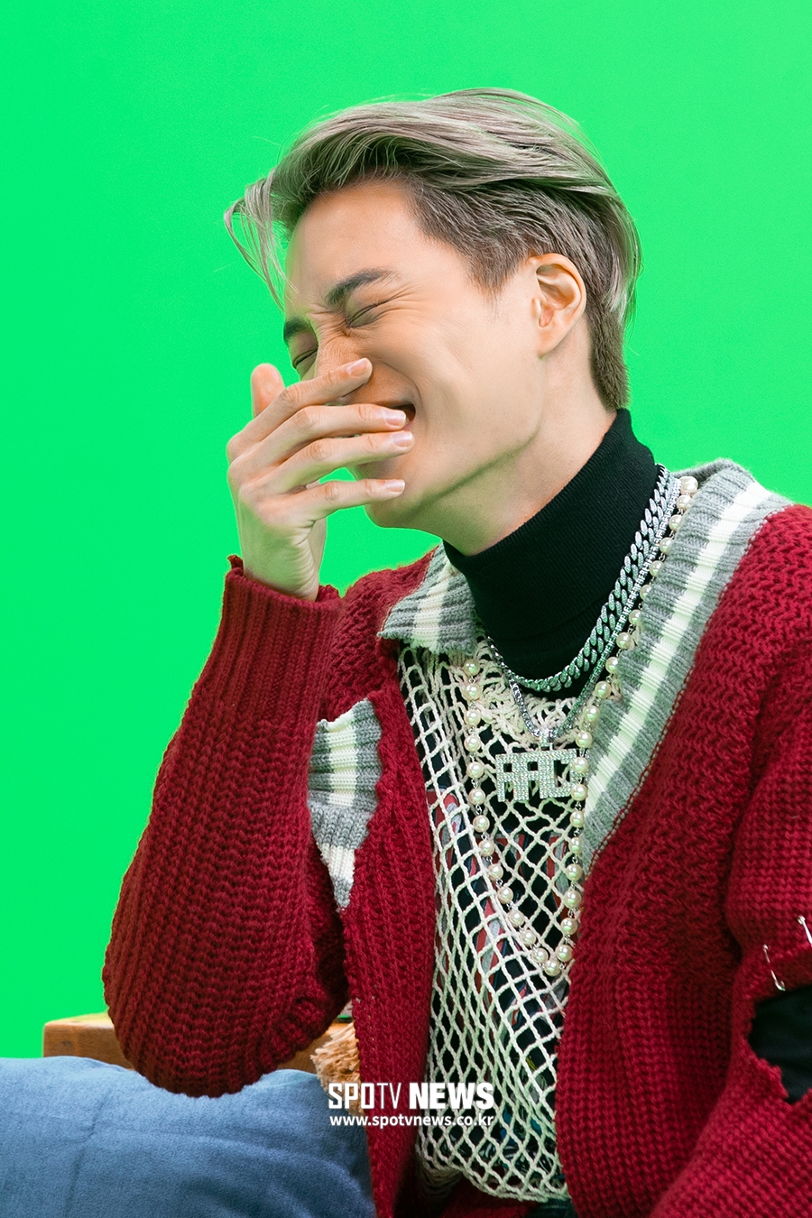 [포토S] 엑소 카이, '빵 터지네'