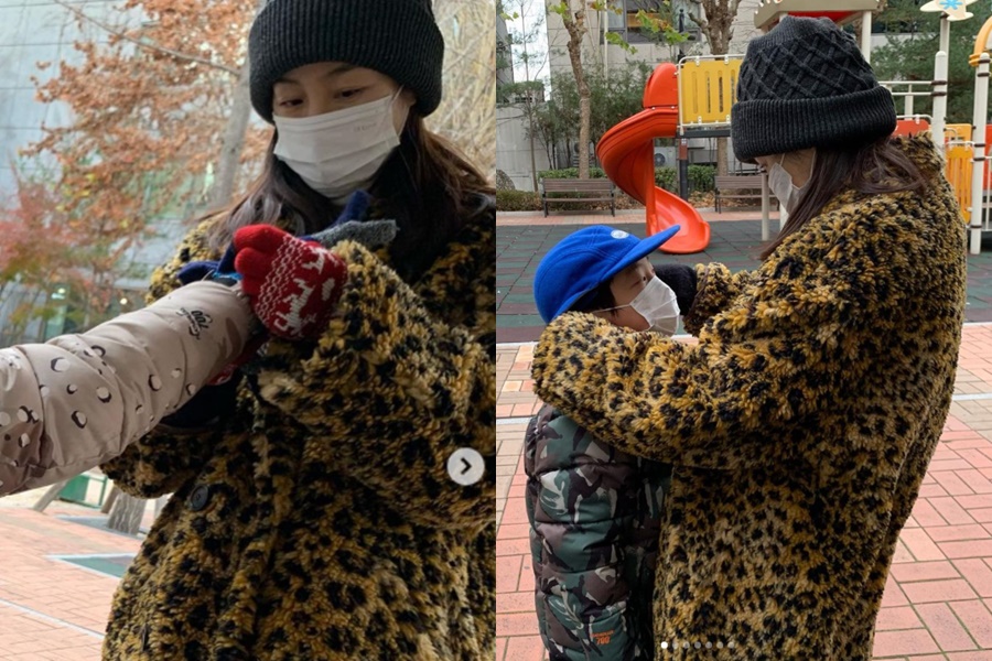 '이휘재♥' 문정원, 부잣집 사모님 같은 완전무장…"신발은 생각 못했다"