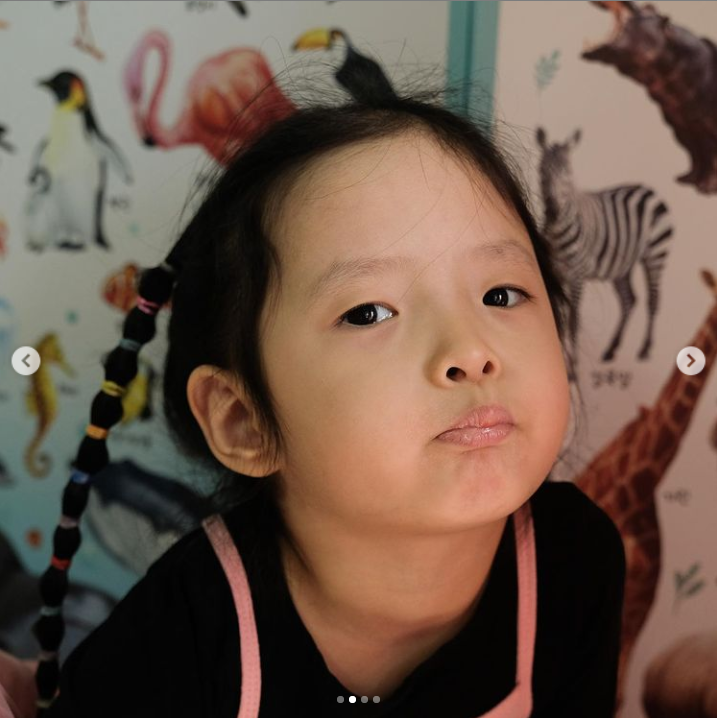 조정치♥정인 딸, 벌써 4살 된 누나…좋은 유전자만 물려받았네