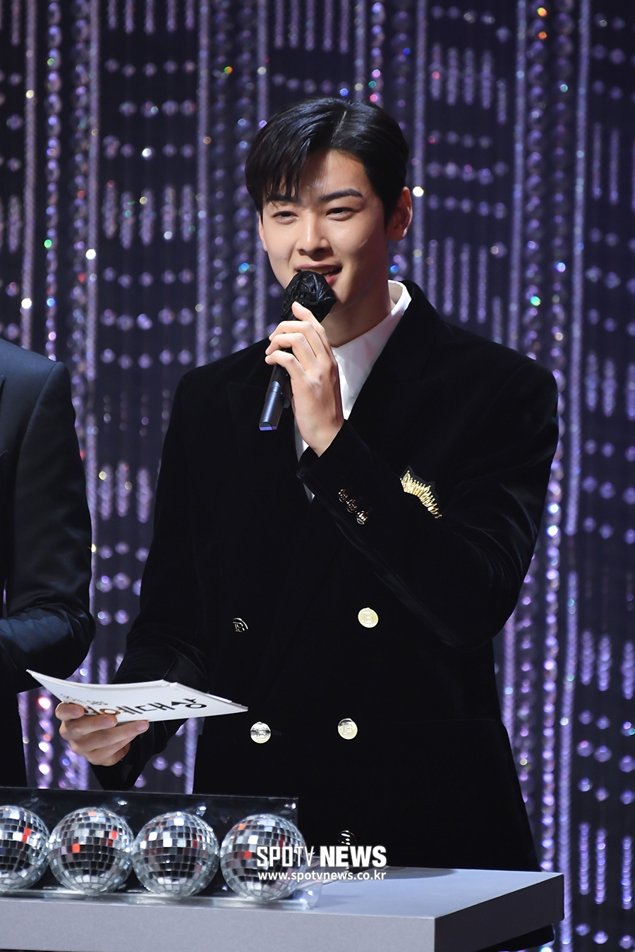 [포토S] 차은우, SBS 연예대상 MC!
