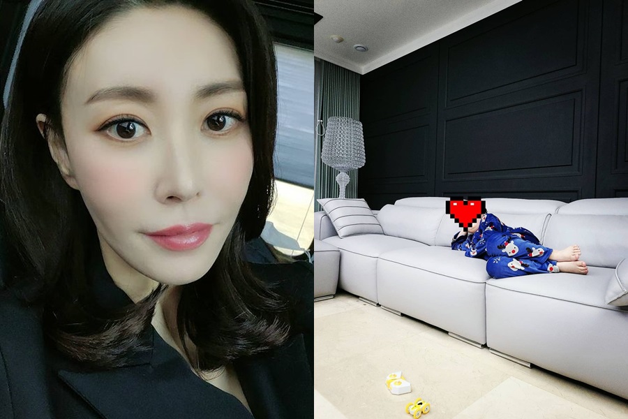 성현아, 집에 혼자 있는 아들에 미안 "크리스마스인데…바빠서 미안해"