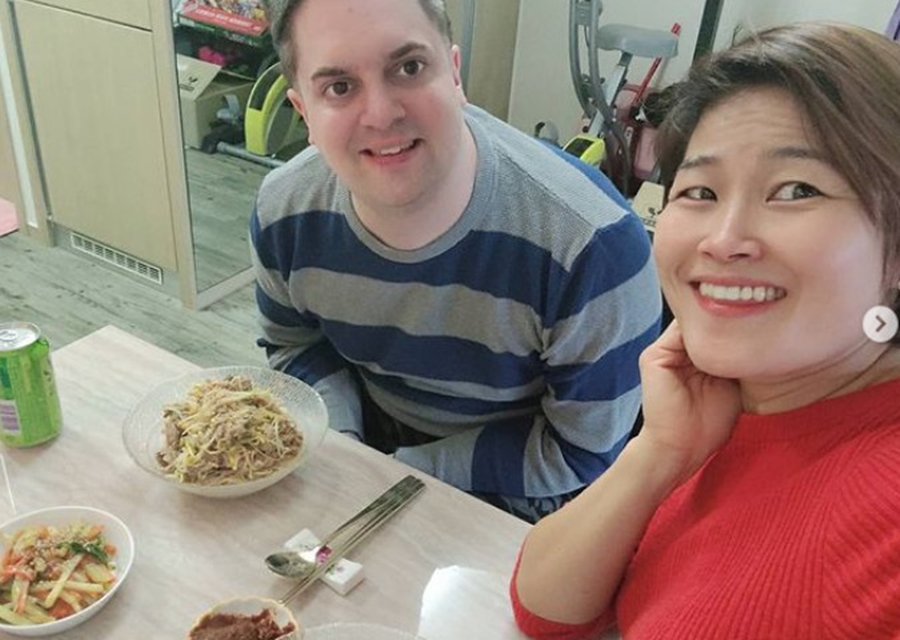 김혜선, '♥독일남편'과 군침도는 전라도 밥상 "너무 좋음"