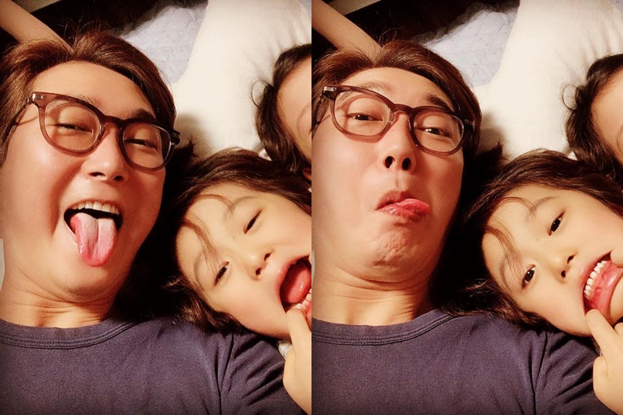 고지용, 이런 모습 처음이야…8살 아들과 만취셀카에 ♥의사아내도 놀라겠어