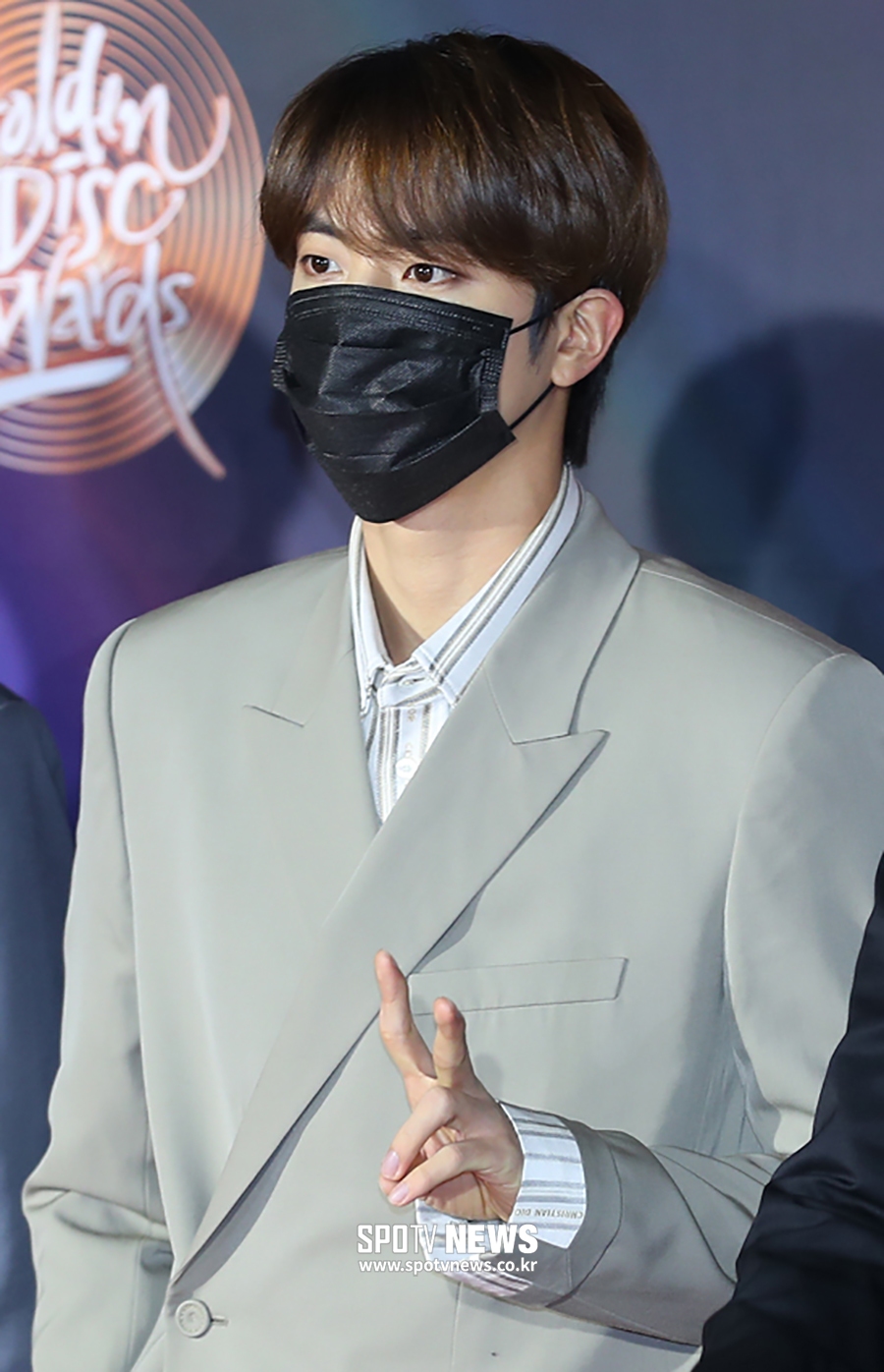 [포토S] 방탄소년단 진, 귀엽게 브이!