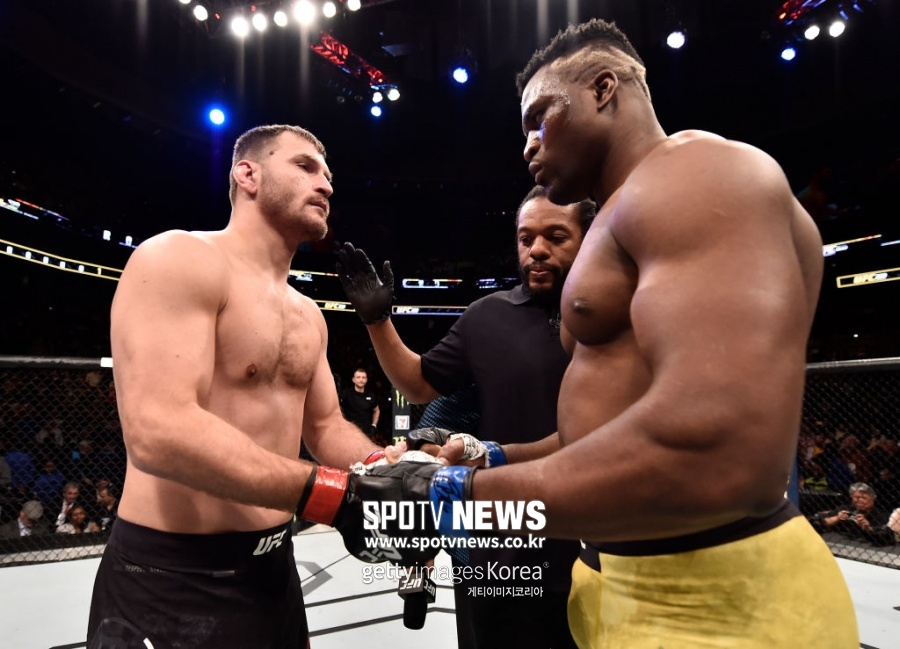 [UFC] 미오치치vs은가누, 3월 UFC 260서 재대결