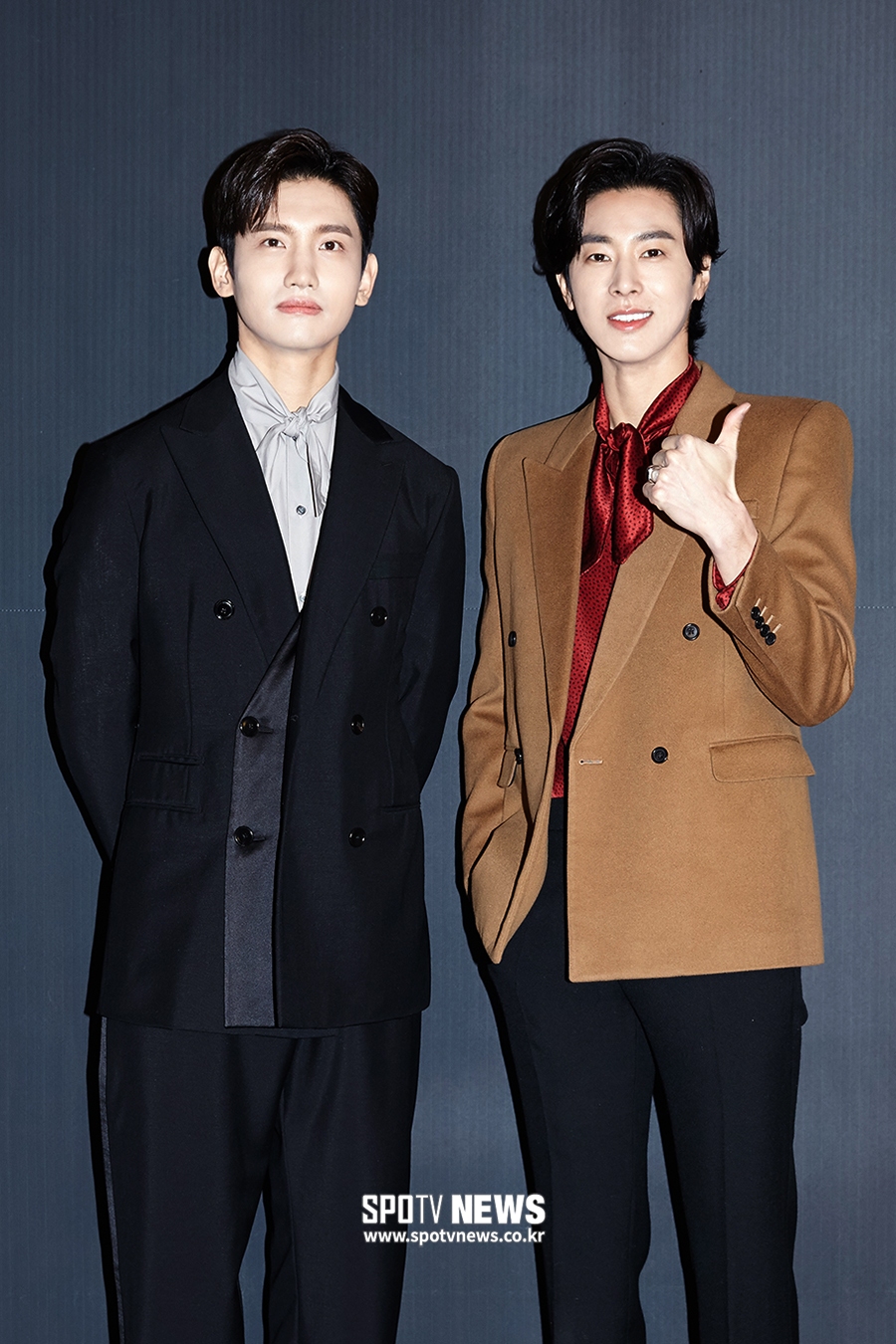 [포토S] 최강창민, '유노윤호형 응원하러 왔어요!'