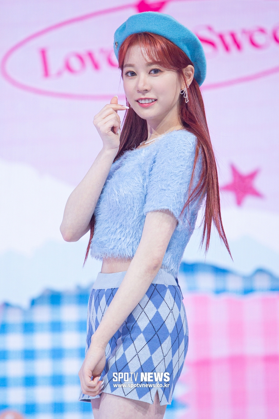 [포토S] 체리블렛 보라, 베레모가 찰떡!