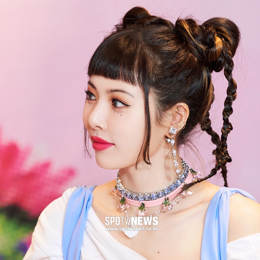 [포토S] 현아, 예쁜 콧날이 반짝