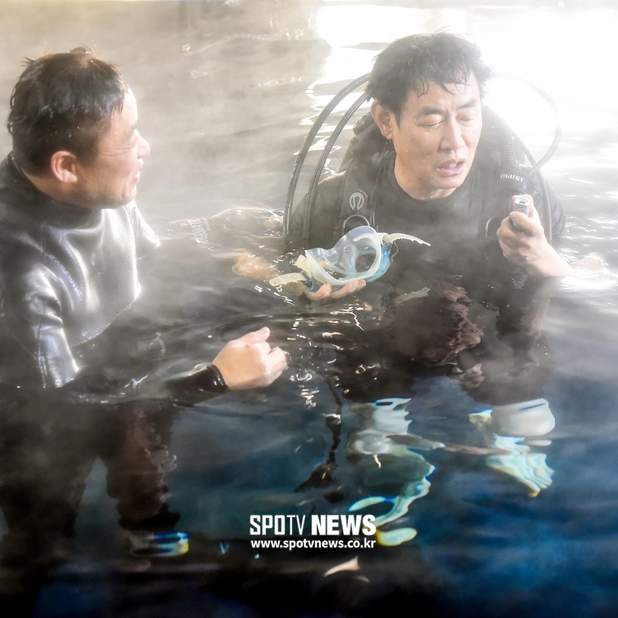 [포토]다이버로 변신한 이경규
