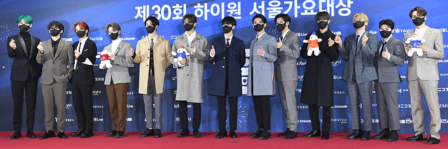 [포토S] 세븐틴, 엄지 척!