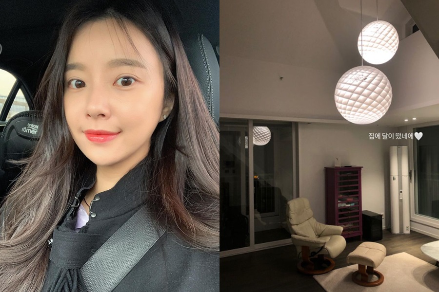 '대상家 며느리' 이향, 으리으리 복층집 인테리어 자랑…"달이 떴네"