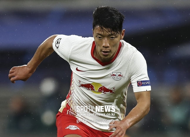 '황희찬 45분 활약' 라이프치히, 보훔에 4-0 완승…DFB 포칼 8강행