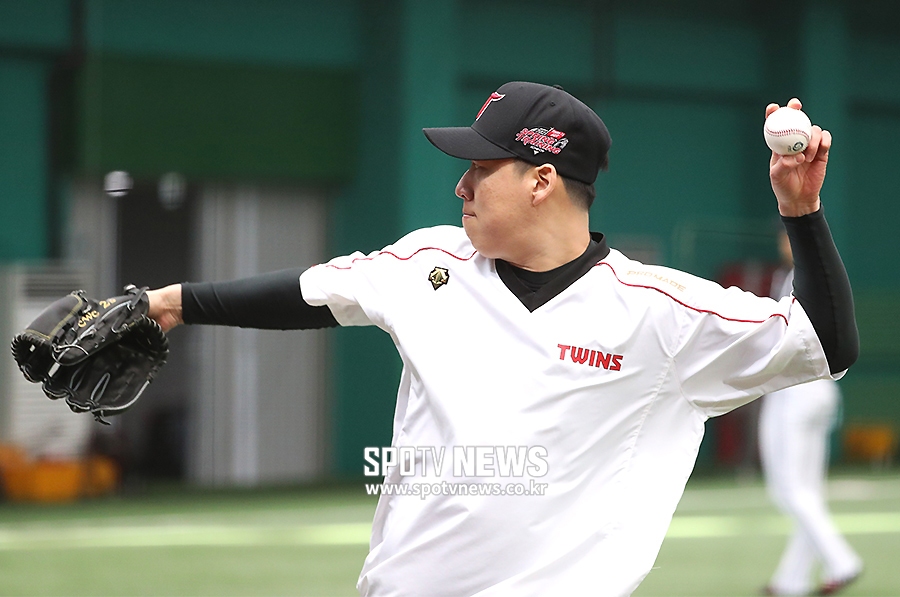 [포토S] 차우찬, 계약 완료하고 홀가분한 마음으로