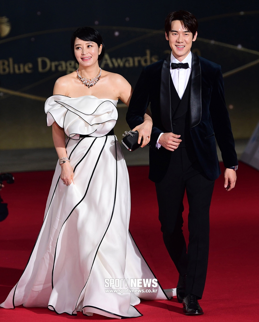 [포토S] 김혜수-유연석, 3년 연속 청룡영화상 공동 MC