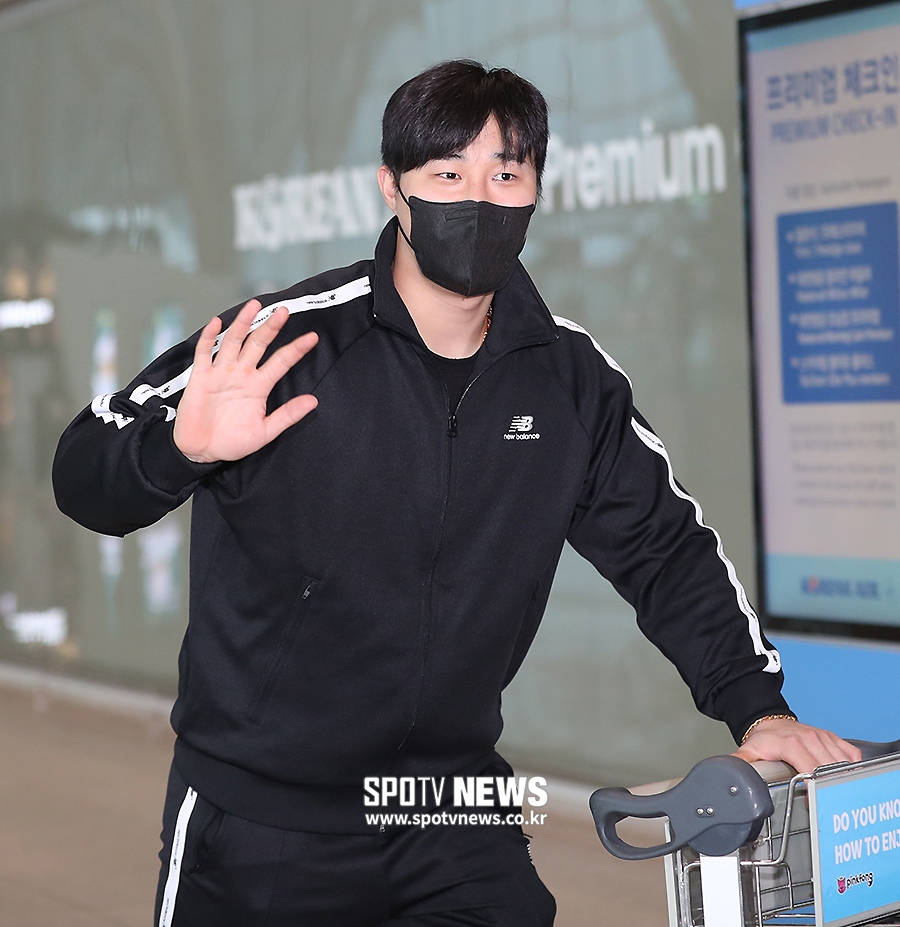 [포토S] ML 향하는 김하성, '잘하고 올게요!