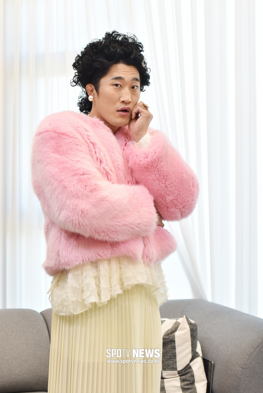 [포토]'어머어머 웬일이니' 김동현, 뜻밖의 꽃미모
