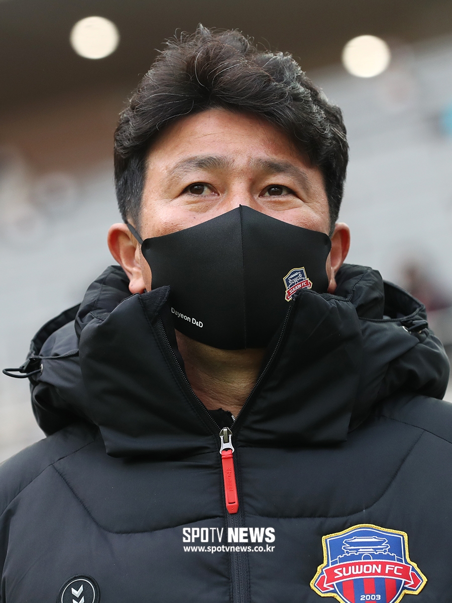[포토S] 수원FC의 김도균 감독