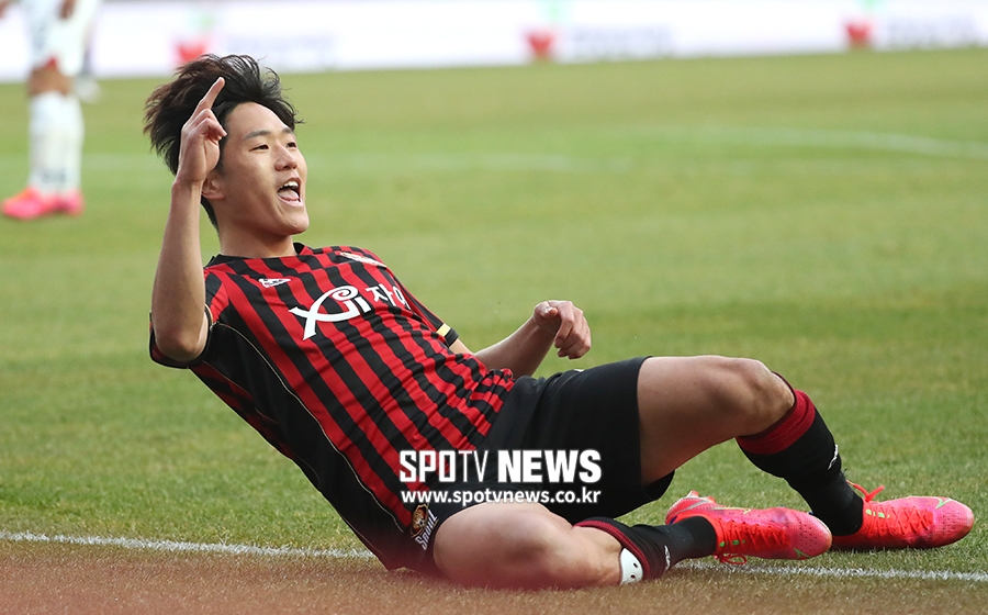 [포토S] 나상호, '골맛 최고!'