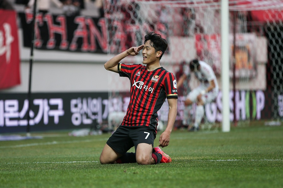 '멀티 골' 서울 나상호, K리그1 2라운드 MVP