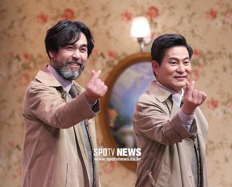 [포토S] 김원식-이한위, '하트 받으세요'