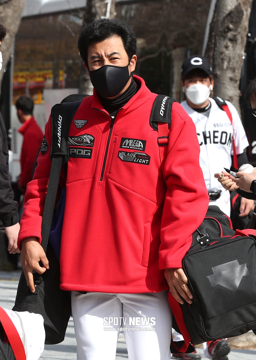 [포토S] 김강민, 강렬한 포스