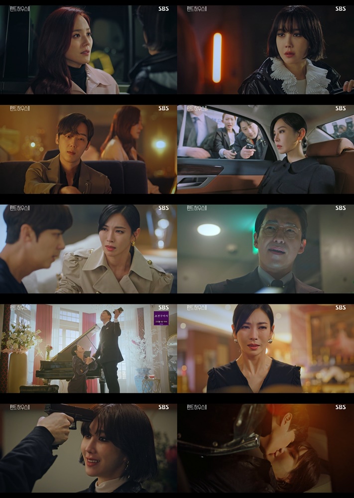 '펜트하우스2' 김소연, 엄기준 손아귀에…이지아, 유진 덕에 위기탈출[TV핫샷]