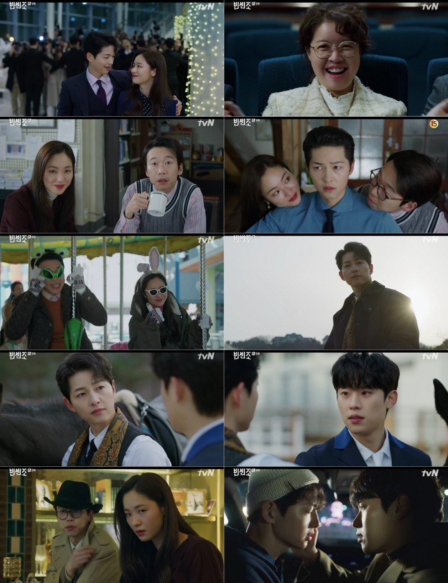 '빈센조' 송중기, '옴므파탈' 작전으로 김성철 징벌…최고 13.8%