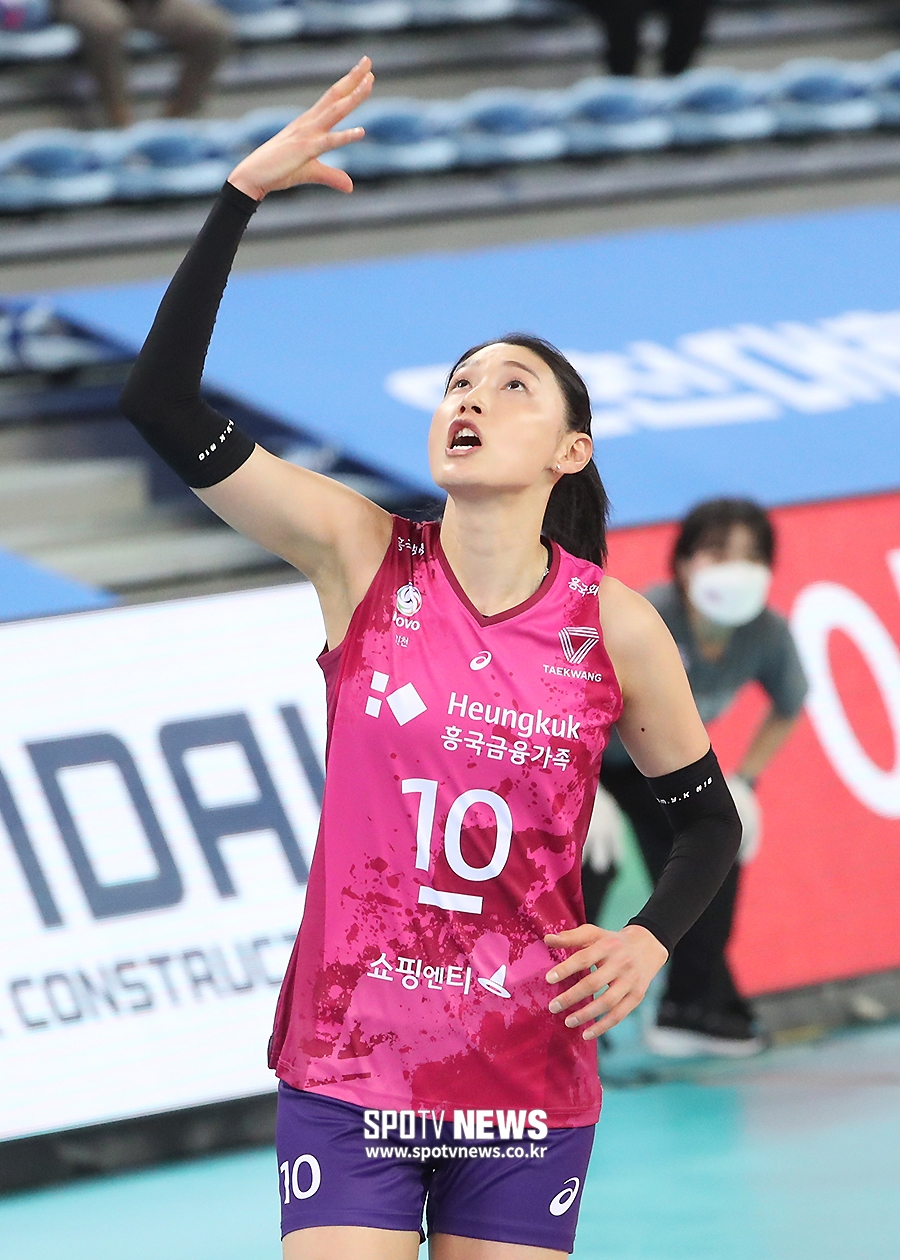[포토S] 김연경, 짜릿한 키스 세리머니!