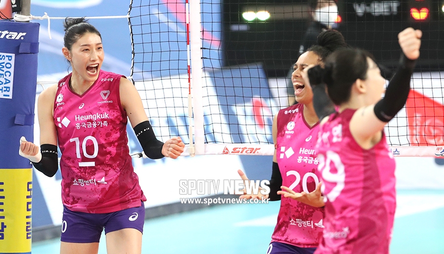 [포토S] 김연경, '챔프전 진출이다!'