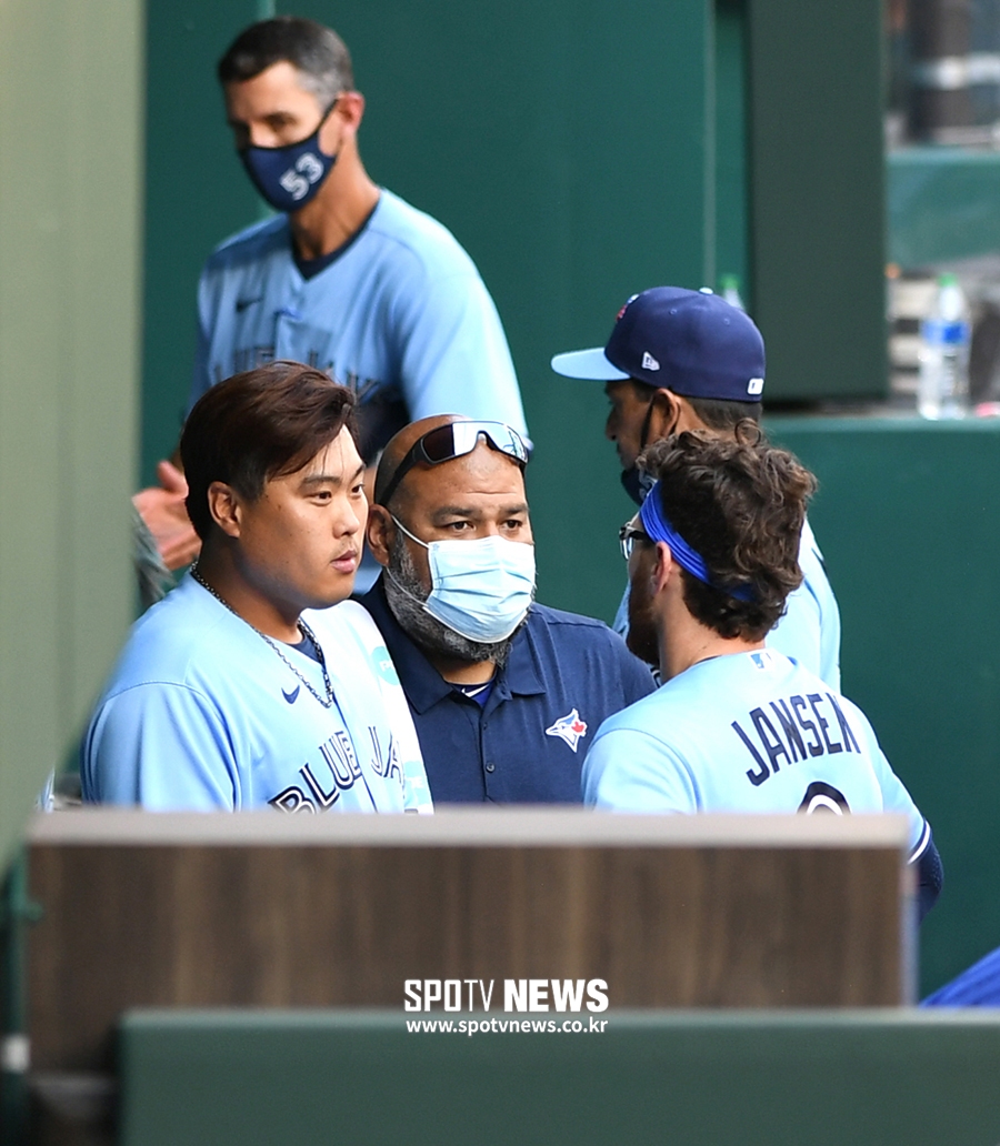 [포토S] 대니 잰슨, '현진 고생했어'