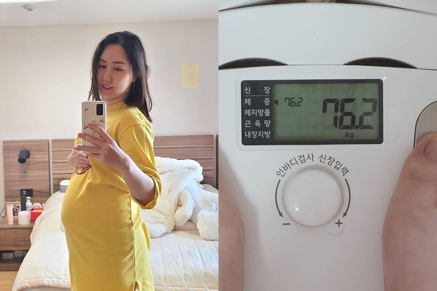 황신영, 세쌍둥이 임신 3개월만에 벌써 76kg…"안 먹으면 멀미"