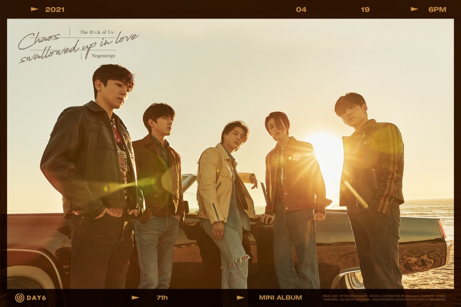 데이식스, 직접 쓴 '네겐트로피' 가사 공개…서정적 분위기와 위로