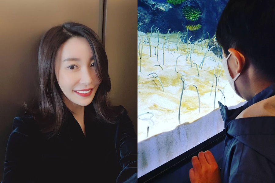 '싱글맘' 성현아, 폭풍성장 10살 아들에 애틋…"순간순간 너무 아쉽다"